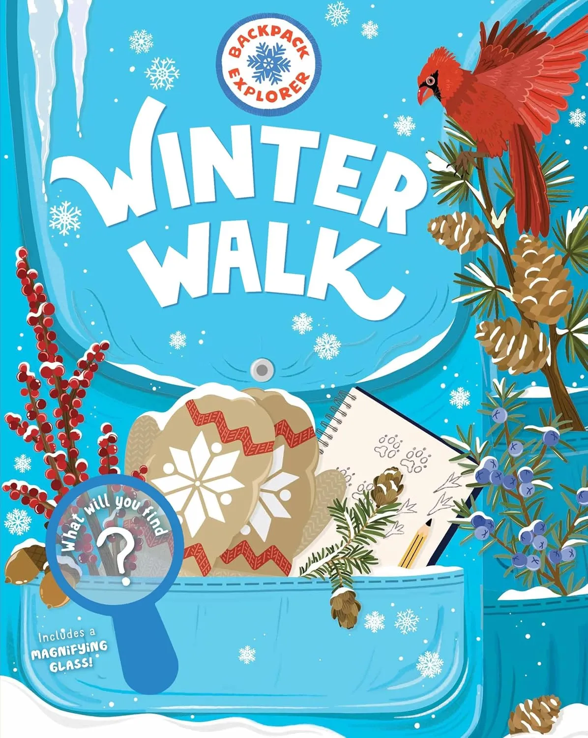 Backpack Explorer: Winter Walk: What Will You Find? Hardcover  October 7, 2025