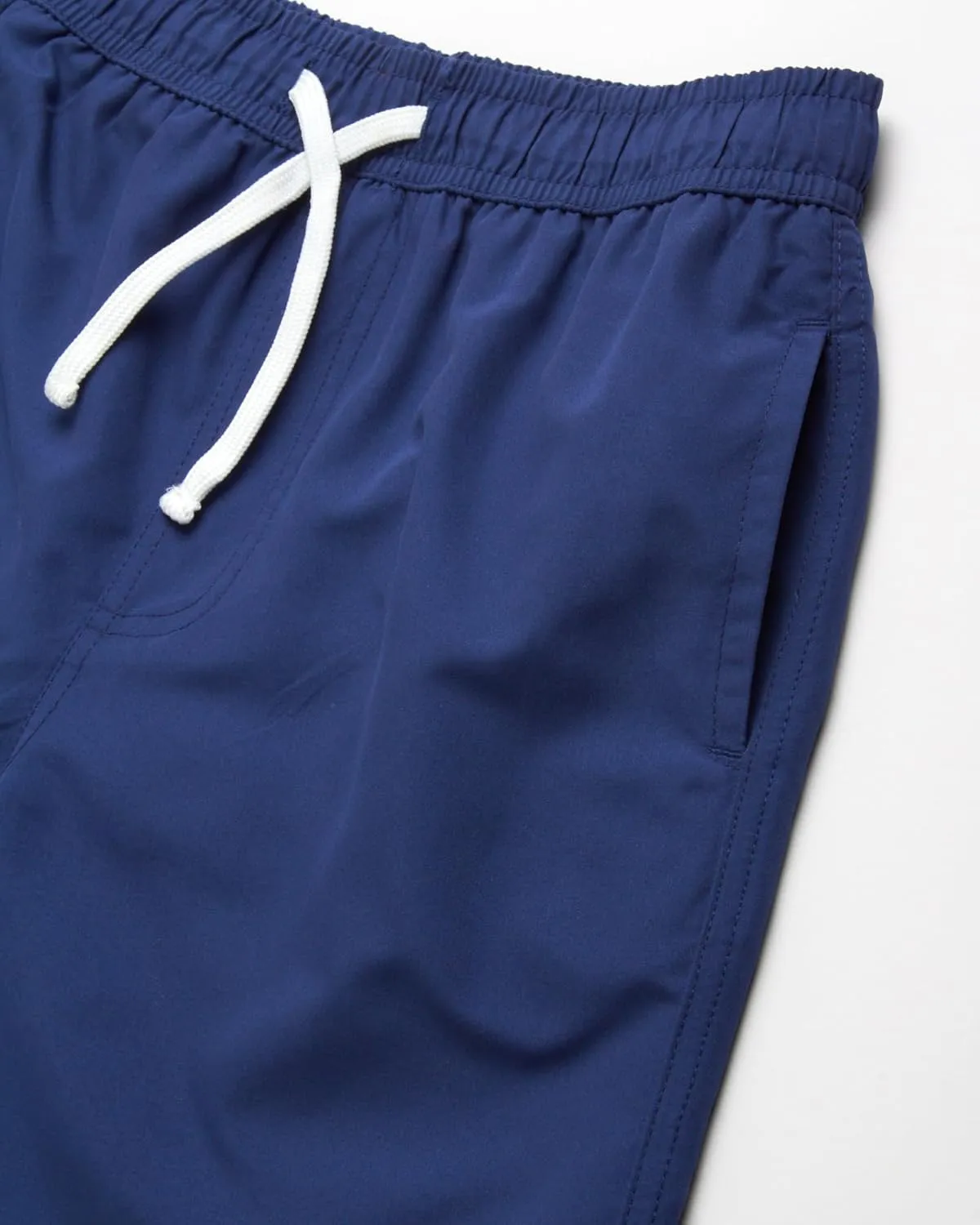 Boys Swim Trunks - 2 Pack Basic Quick Dry Boys Board Shorts Bathing Suit Kids Swimwear with Pockets (Sizes: 8-18)