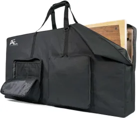 Cornhole Bag Carry Case for 4 X 2 Regulation Size Boards  Water Resistant Cornhole Board Carrying Case with Front Sandbag Pockets, Reinforced Corners & Adjustable Shoulder Straps (Bag Only)