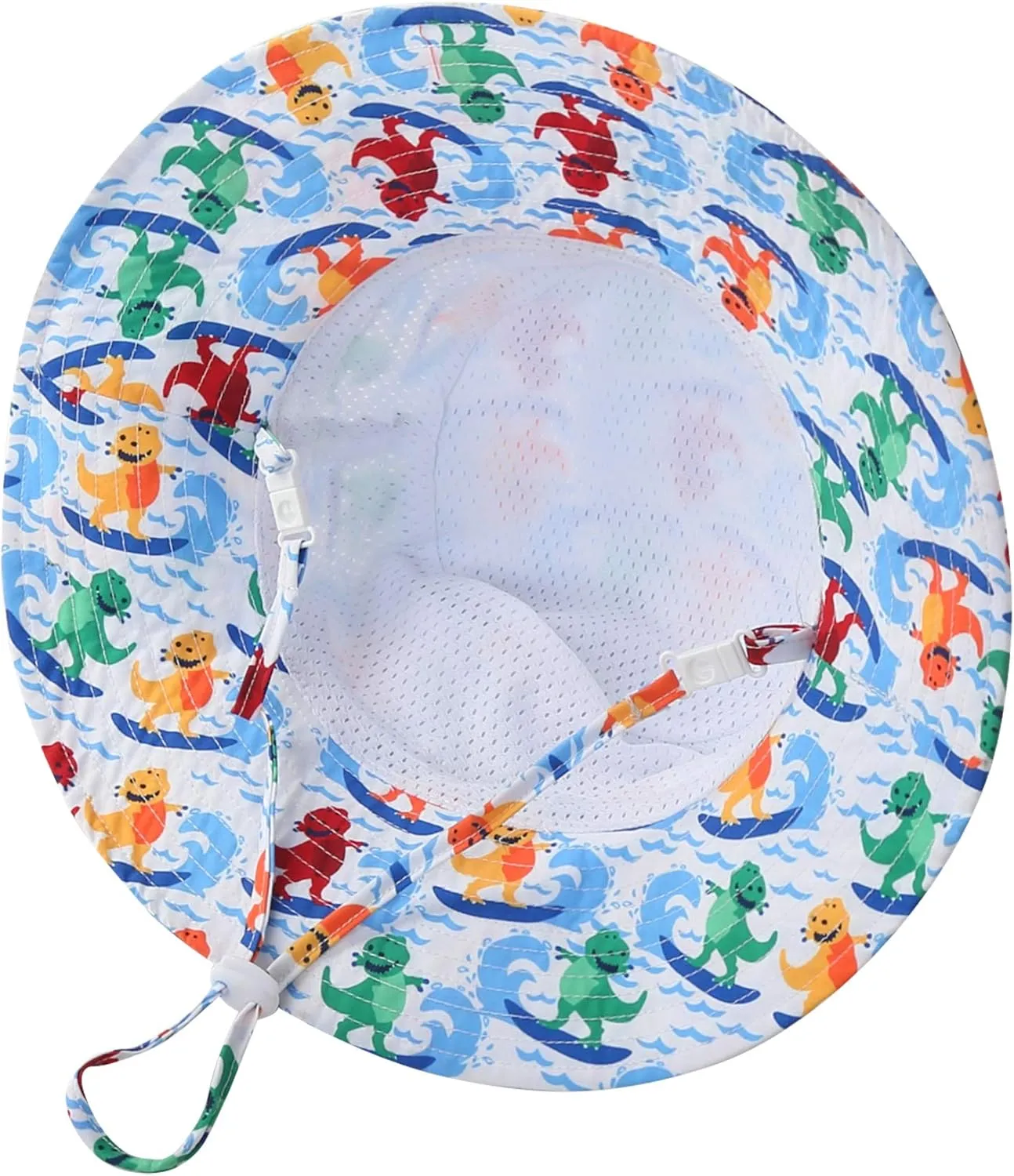 Home Prefer UPF50  Wide Brim Sun Hat Boys Girls Sun Protection Hat Zoo Beach Swim Safari Bucket Hat for Baby Toddler Kid