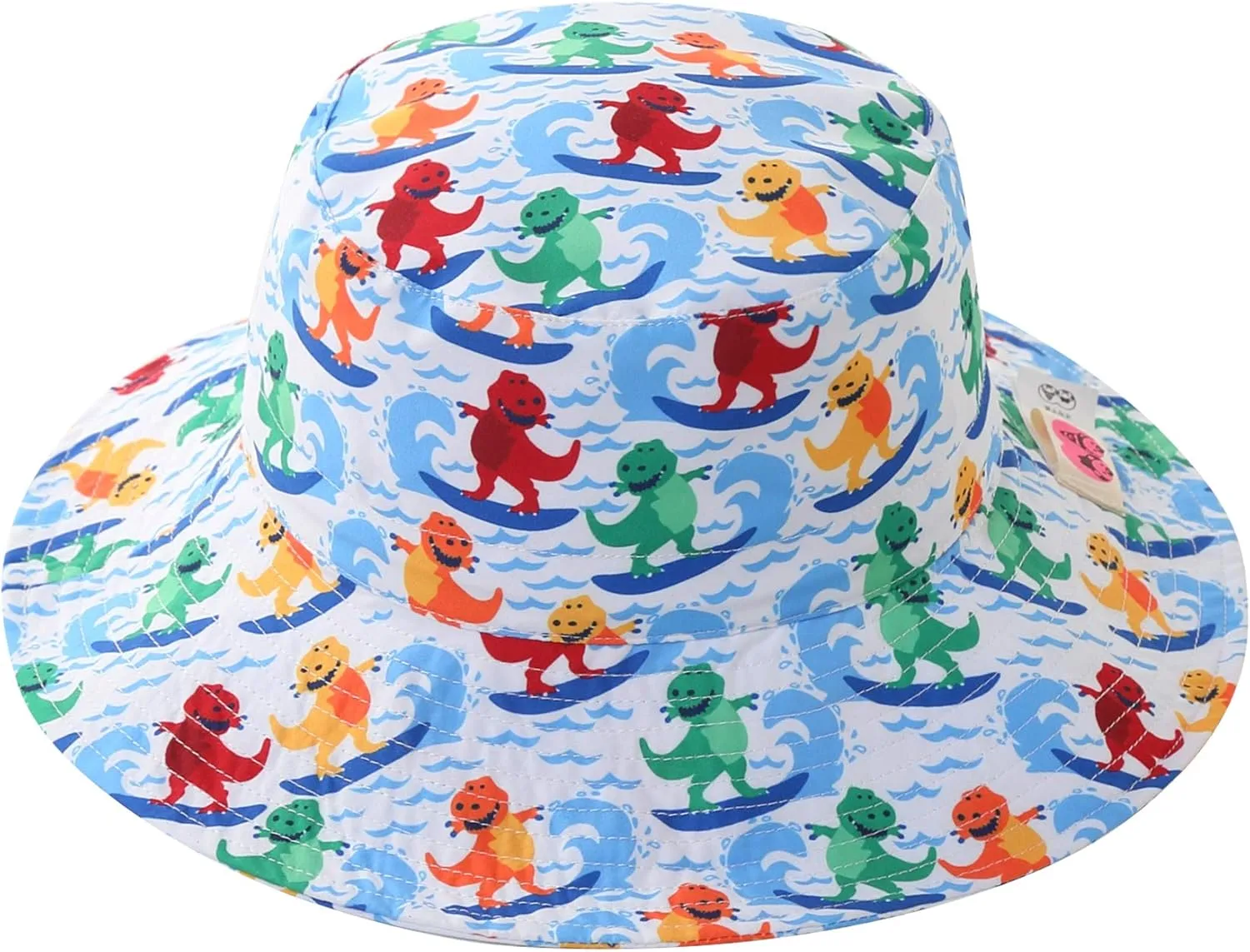 Home Prefer UPF50  Wide Brim Sun Hat Boys Girls Sun Protection Hat Zoo Beach Swim Safari Bucket Hat for Baby Toddler Kid