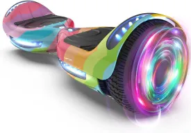Hoverboard Certified HS2.01 Bluetooth Flash Wheel with LED Light Self Balancing Wheel Electric Scooter