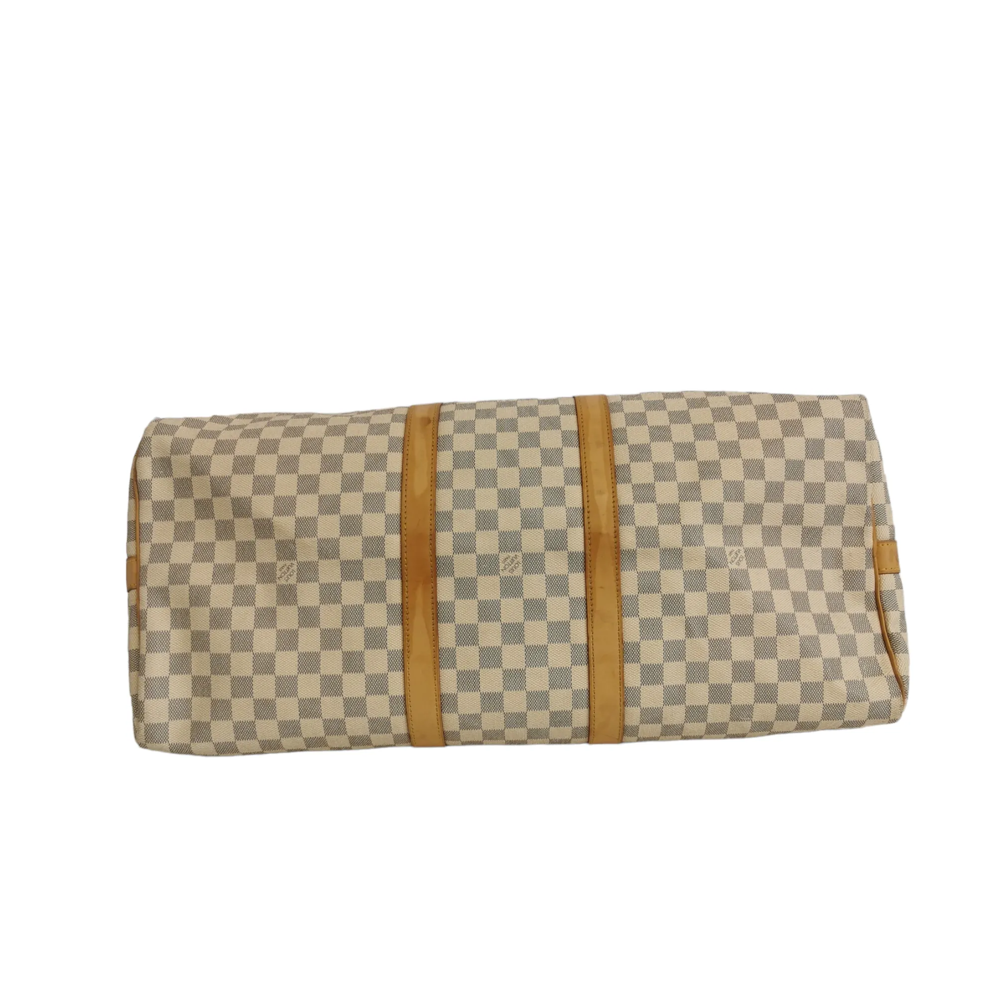 Louis Vuitton Keepall 55 Damier Azur Canvas