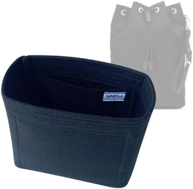 SAMORGA (10-17/ P-Bucket-Pouch-1 Pra Mini Bucket Pouch 1NA369 1NE369 Bag Organizer Insert Innerbag