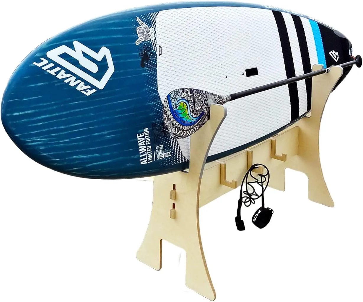 SUP Boardhorse  Multi-Purpose Stand-Up Paddleboard and Surfboard Maintenance and Storage Rack  Compact Flat-Pack Design  Made in USA