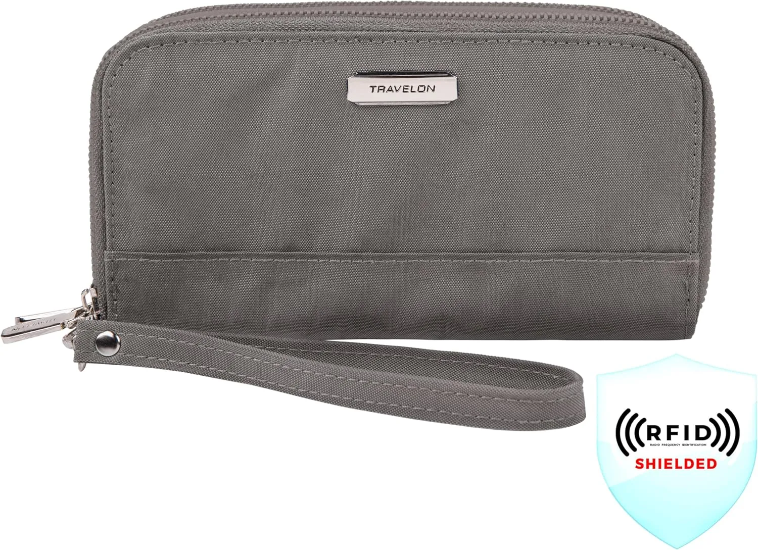 Travelon RFID Blocking Double Zip Wallet