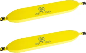 TRC Recreation Super Soft Size Medium Promotional Waist Flotation Swim Belt, Foam Pool Float for Boat and Swimming Accessories, Yellow (2 Pack)